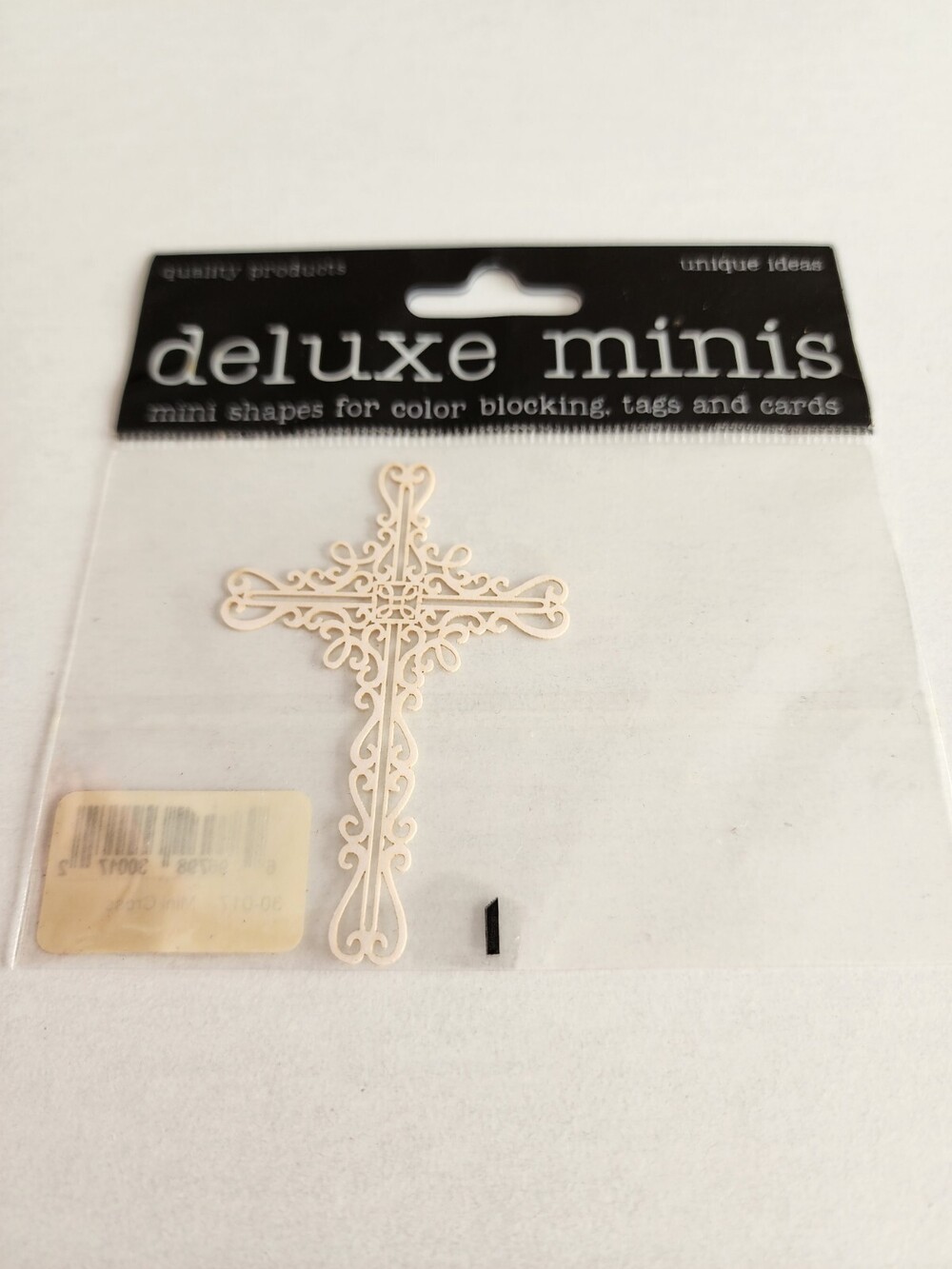 Cross - Die Cut Laser Cut New - Deluxe Mini Cuts Scrapbooking - Retired #23